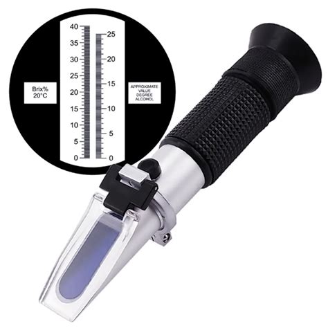 portable refractometer atc manual|handheld brix refractometer.